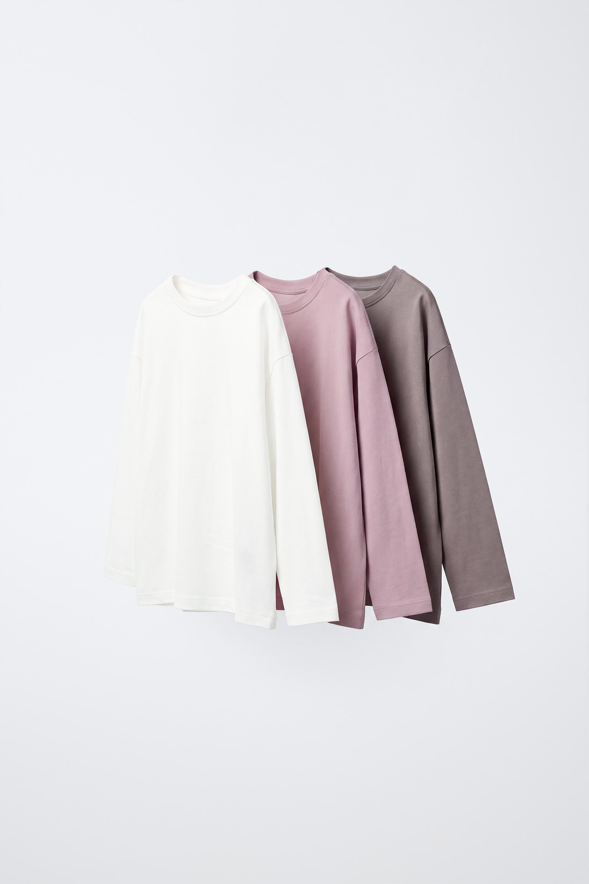 THREE-PACK OF PLAIN T-SHIRTS